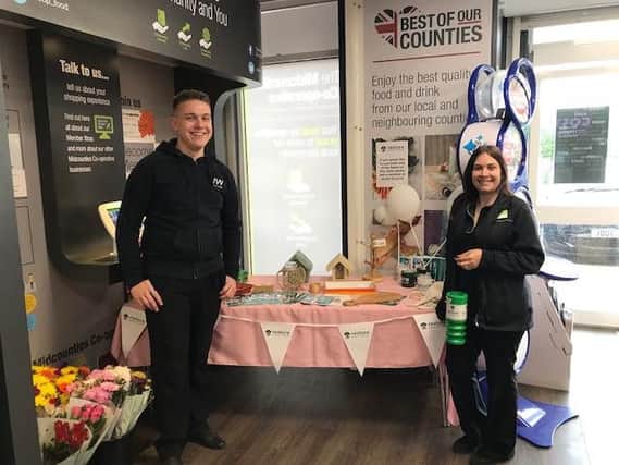 Midcounties Co-operative Food staff held a sale of Restore items to raise money for the charity. Photo: Midcounties Co-operative