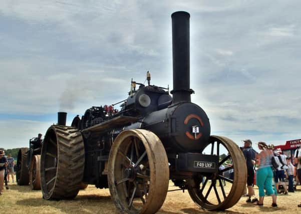 Bloxham Steam Rally. Pictured, 1922 Fowler ploughing engine NNL-180623-213109009