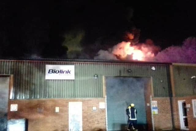 Courtesy Darren Dovey, NHants Fire Chief