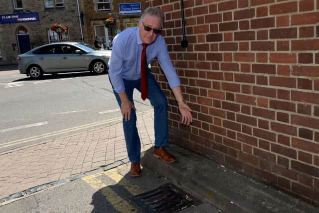 Malcolm Douglas complains that the streets are not washed of vomit and urine