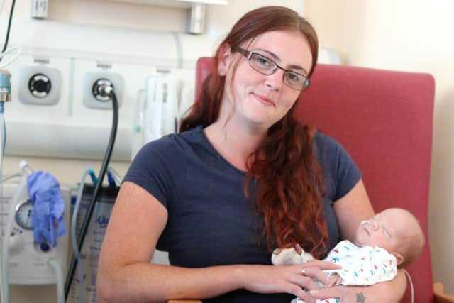 Sara Deans and her son Frazer. Photo: OUH NHS Foundation Trust