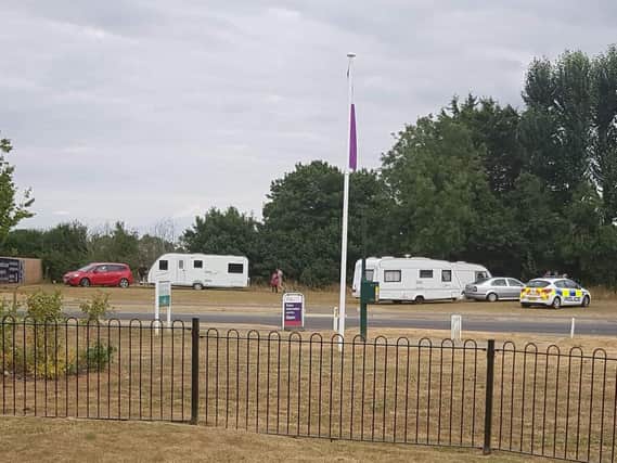 Travellers at Longford Park