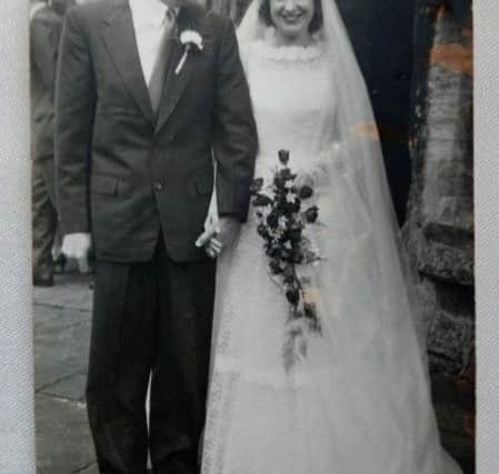 Len and Sybil Hudson celebrate 60 years of marriage this week. Here they are tying the knot in 1958 NNL-180725-093426001