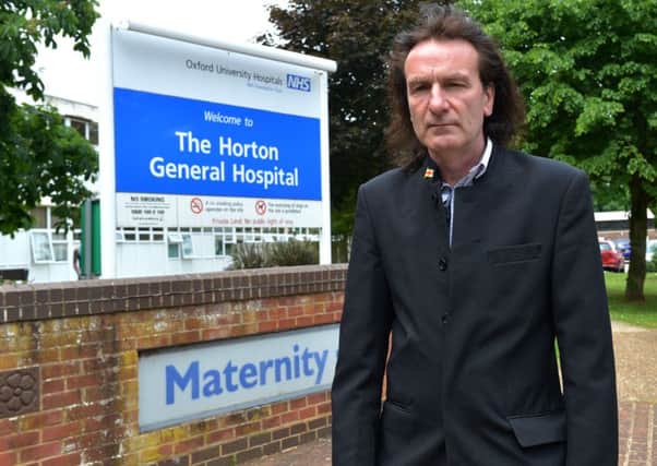 Keith Strangwood at The Horton General Hospital, Maternity Unit, in Banbury. NNL-160706-143824009