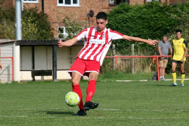 George Coombes hit four goals for Easington Sports at Pewsey Vale