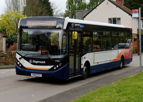 The 500 bus service, between Banbury and Brackley