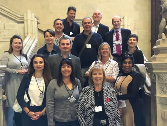 Chamber members in the Palace of Westminster
