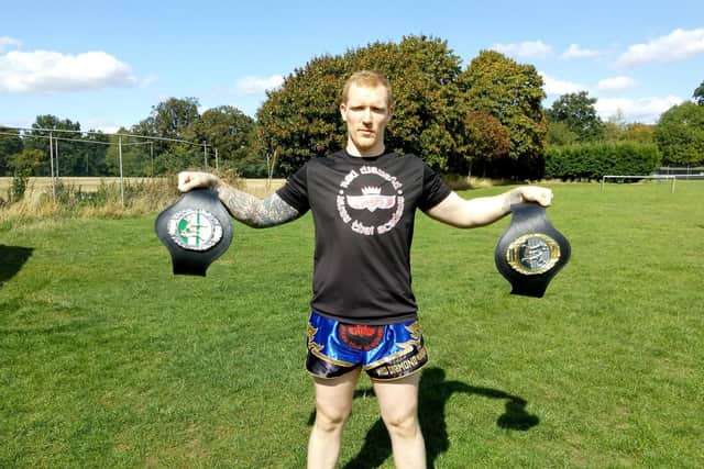 Rob hopes to add a British title belt to his two Midlands Area Championship belts