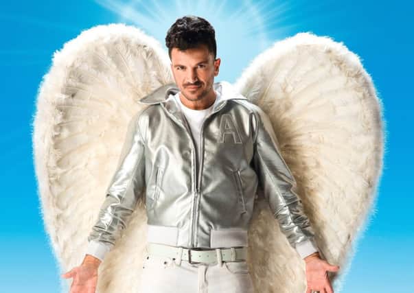Peter Andre stars in Grease as Teen Angel which is choreographed by Arlene Phillips