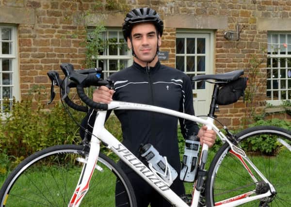 Louis Eguchi from Moreton Pinkney is doing a running and cycling challenge for MIND. NNL-180918-144613009