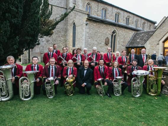 The Brackley and District Band join world renowned euphonium soloist Steven Mead at the Ugland Auditorium at Stowe School this weekend