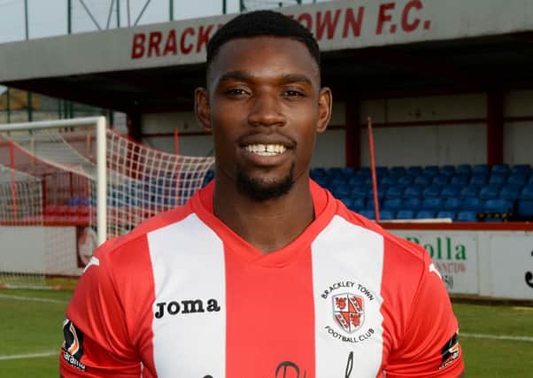 Lee Ndlovu bagged his ninth goal of the season to put Brackley Town on their way to victory over Nuneaton Borough