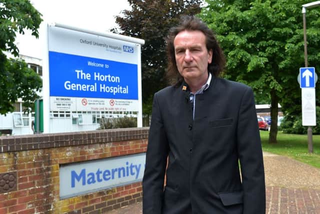 Keith Strangwood at The Horton General Hospital, Maternity Unit, in Banbury. NNL-160706-143824009