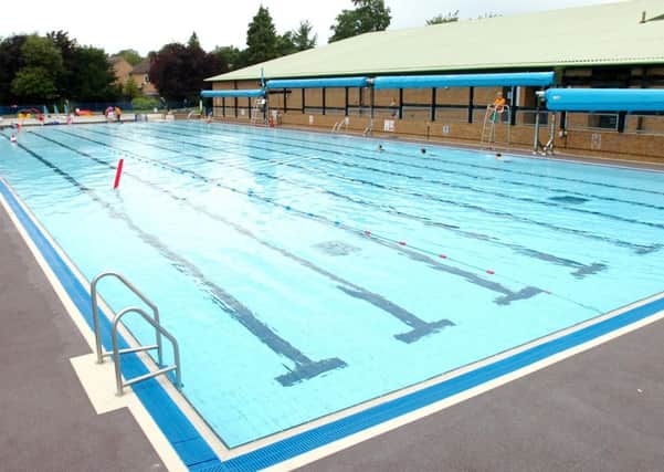 The open air pool at Woodgreen Leisure Centre saw a record number of visitors this summer