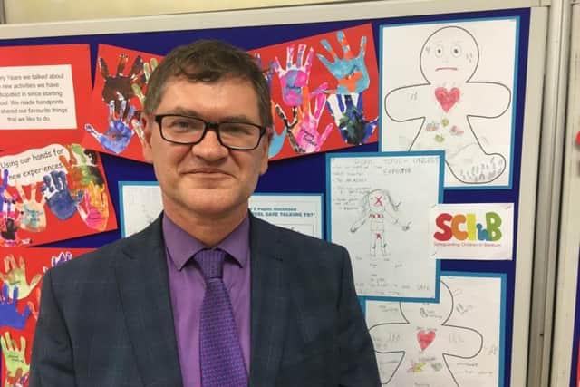 St Leonard's Primary School head teacher Neil Blackwell leads the Safeguarding Children in Banbury project