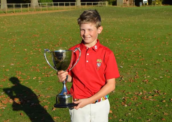 Archie Sollis won  the BB&O Junior Development Tour at Wellington  College Golf Club NNL-180111-144336001