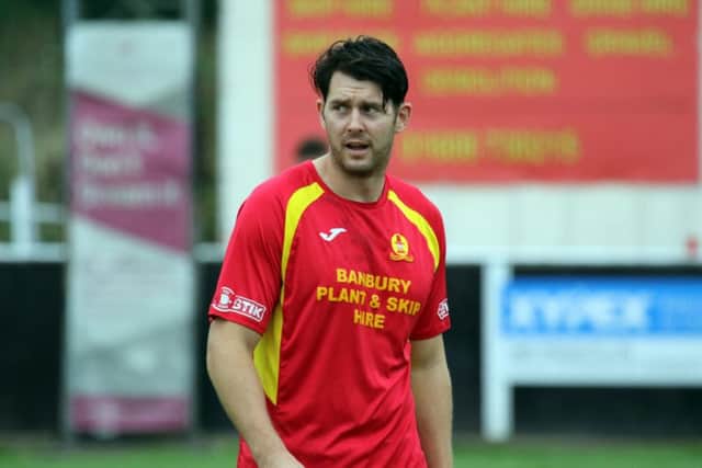 Banbury United captain Ricky Johnson rescued a late point at St Ives Town