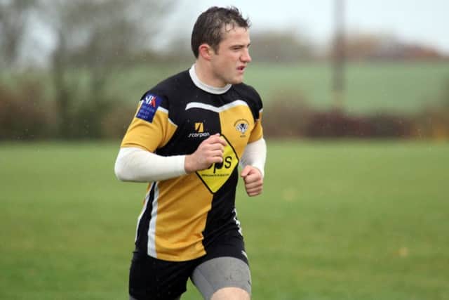 Harry Clark scored Shipston's first try against Alcester