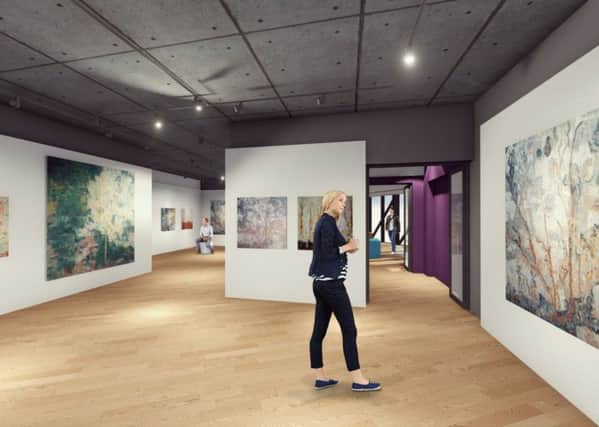 Artists impression of the Pye Gallery at Banbury Museum NNL-180813-115256001