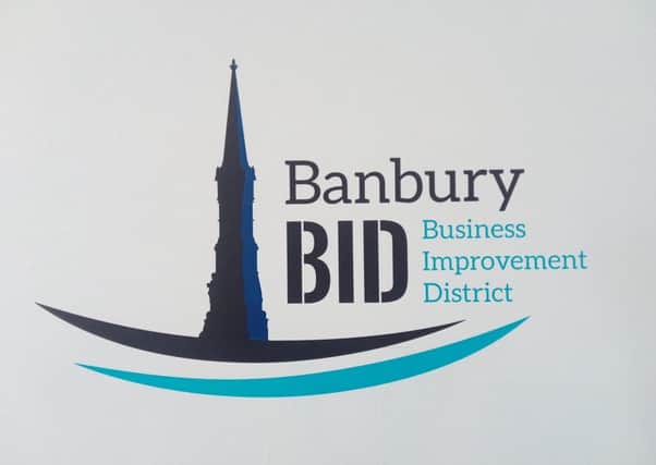 Banbury BID logo, designed by Banbury's Toast Design Agency NNL-170728-095120001