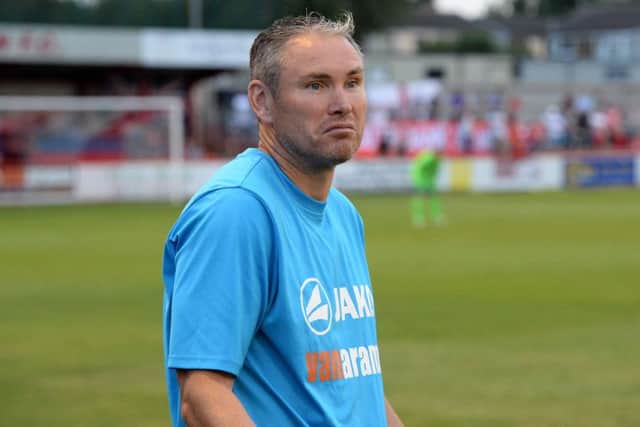 Brackley Town manager Kevin Wilkin saw his side slip to a third straight defeat