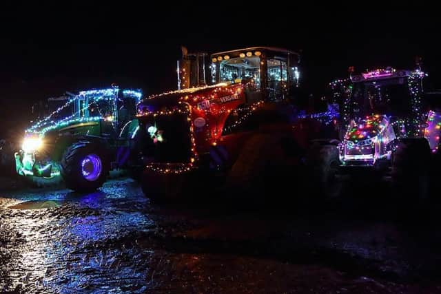 RC Baker tractors and tinsel raises money for the Katharine House Hospice NNL-170301-121618001