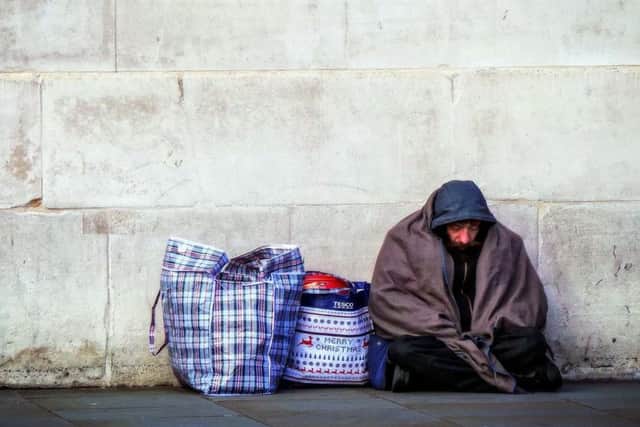 Homelessness stock photo