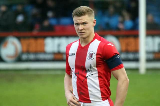 Brackley Town captain Gareth Dean had mixed fortunes at York City
