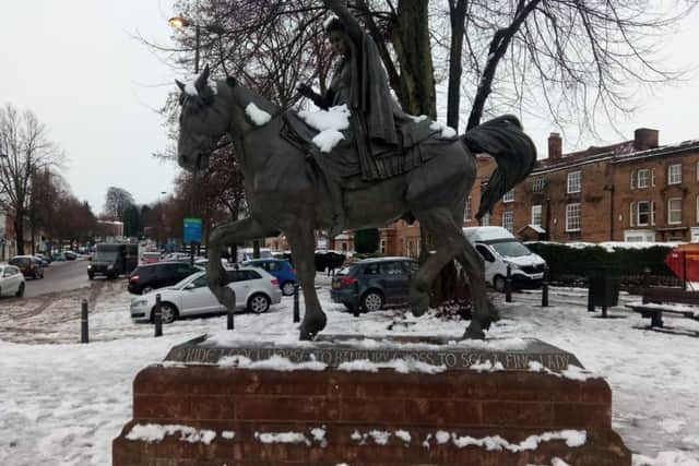 The 'Beast from the East' blanketed the town