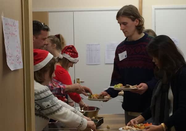 Community Christmas Lunch in Bloxham. NNL-190801-103215001