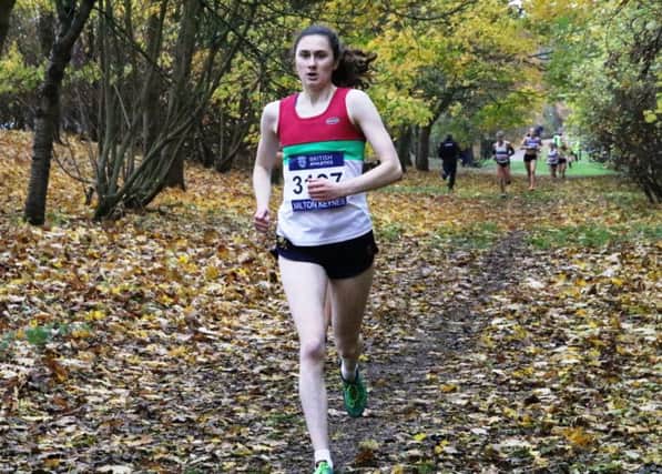 Banbury Harrier Emily Thompson has been called up to the England senior indoor team for this weekends meeting in Slovakia. Photo: Barry Cornelius www.oxonraces.com