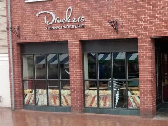 Druckers Vienna Patisserie in Castle Quay Shopping Centre