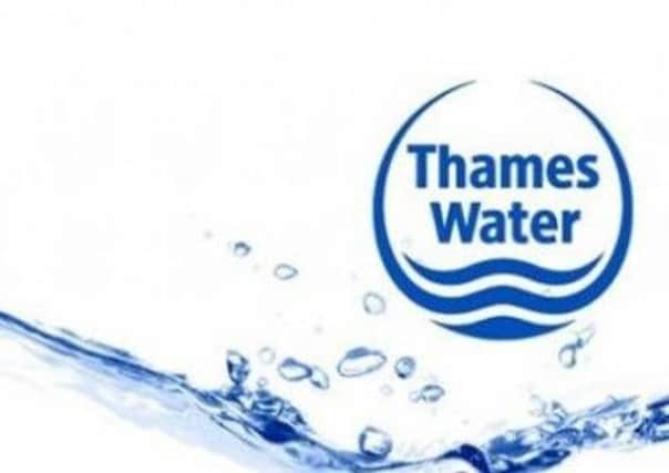 Thames Water say the measures are temporary