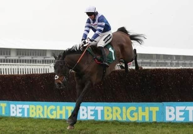 Frodon and Bryony Frost on their way to victory at Cheltenham NNL-190128-111643002