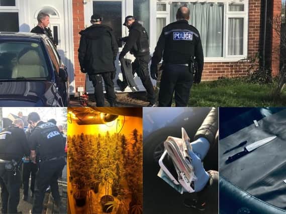 Police have carried out a week of action against county lines drug-dealing in the region. Photos courtesy of Thames Valley Police