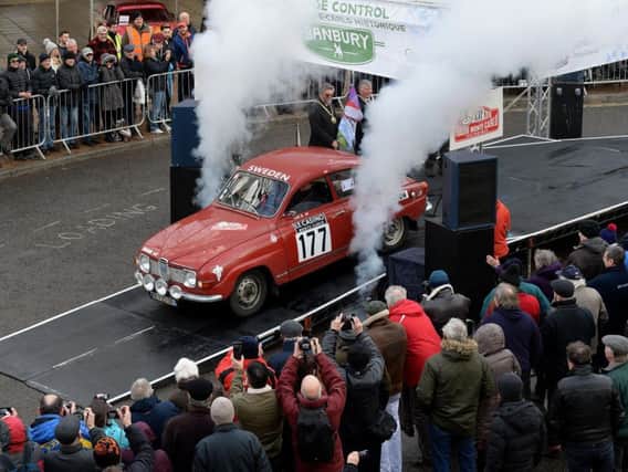 Last year the event drew hundreds of spectators to see the cars off