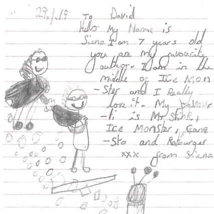 Siena Steadman's letter to David Walliams NNL-190219-164617001