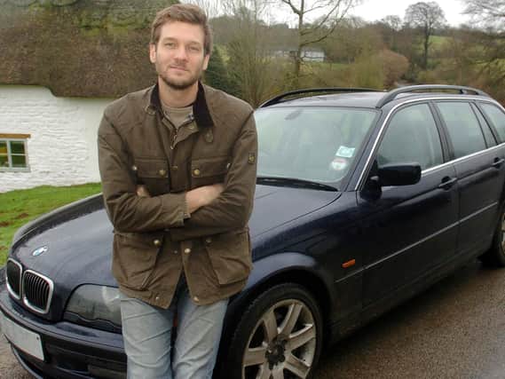 Charlie Luxton helped set up a low carbon car club in Hook Norton