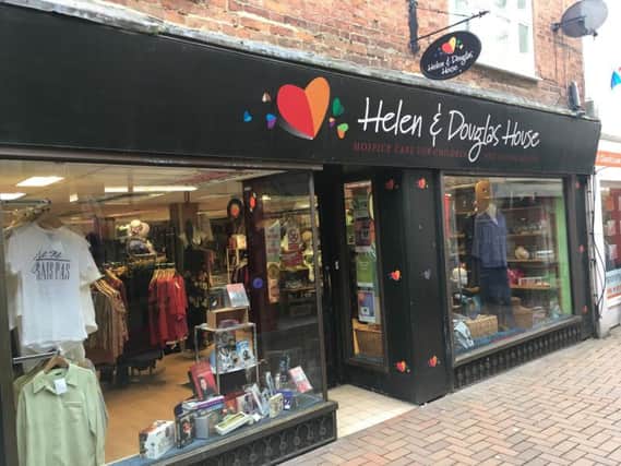 The Helen & Douglas House shop on Church Lane, Banbury