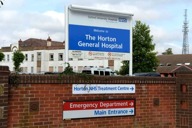 South Central Ambulance Service. The Horton General Hospital, Banbury. Patient Transport Service. NNL-160816-115751009