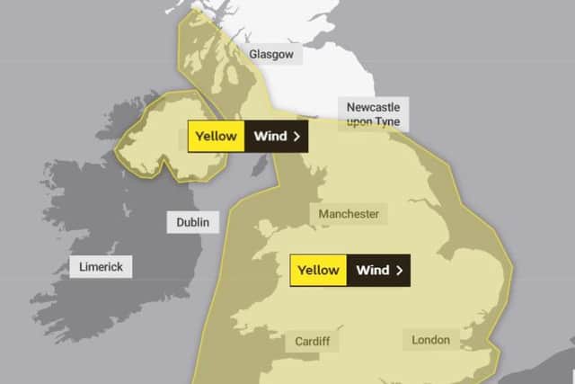 Wind warning issued for Oxfordshire