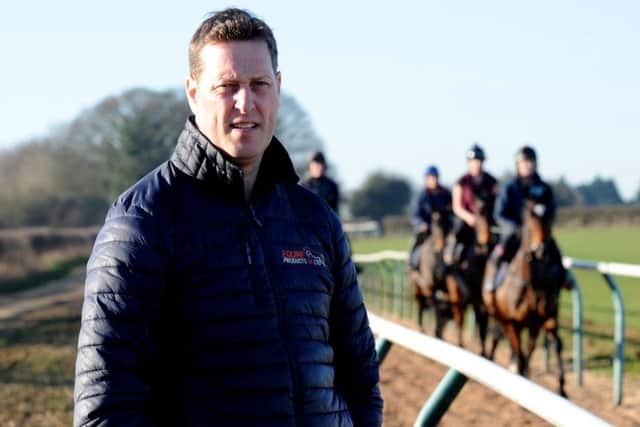 Charlie Longsdon was delighted to see Old Jeroboam win at Wetherby