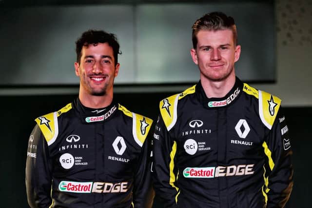 Daniel Ricciardo and Nico Hulkenberg had a frustrating end to their races in the Bahrain Grand Prix for the 
Renault Sport F1 Team