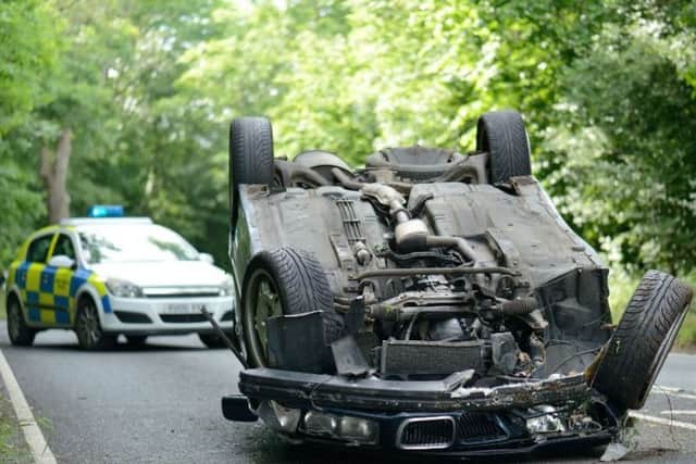 Stock car crash. Photo: Oxfordshire County Council NNL-190418-151938001