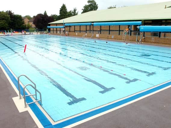 The outdoor pool opens May 4