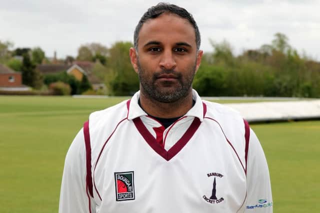 Shazad Rana produced a crucial innings for Banbury against High Wycombe