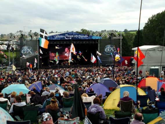 Up to 20,000 people attend the festival in Cropredy every August