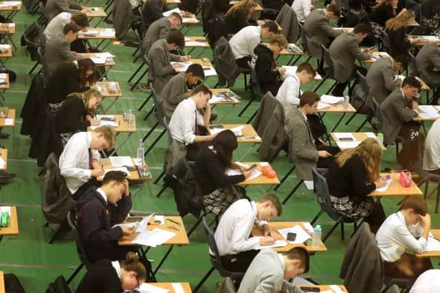 Girls are more likely to seek help for exam stress than boys