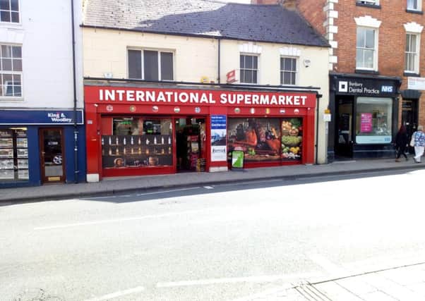 International Supermarket in Banbury's High Street. The shop is now under new ownership. NNL-180816-152441001