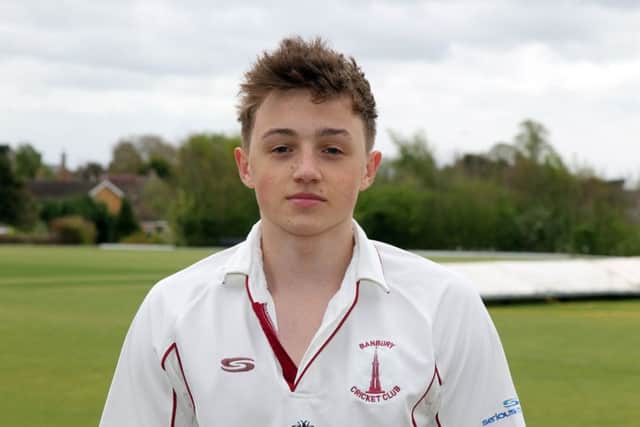 Banbury's George Tait produced a mature innings at Horspath